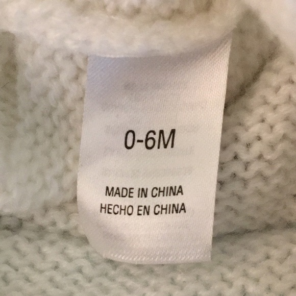 set of 2 beanie caps for infants 0-6M and 0-12M - Picture 5 of 5